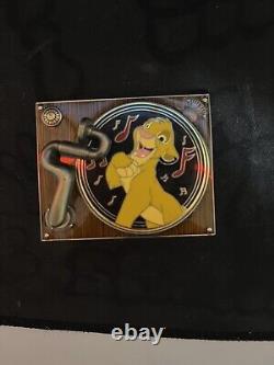 Limited Edition Disney Lion King Simba Vinyl Record Player Genearation D Pin