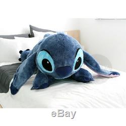 Limited Edition Disney Stitch Lying 47in Plush Toy Stuffed Doll + Expedited Ship