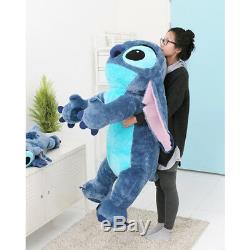 Limited Edition Disney Stitch Lying 47in Plush Toy Stuffed Doll + Expedited Ship