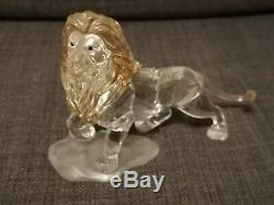 Limited Edition Swarovski Crystal Disney Lion King Mufasa Figurine OOP