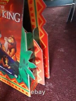 Lion King 1996 Disney Original Standee Promo Display Video Shop