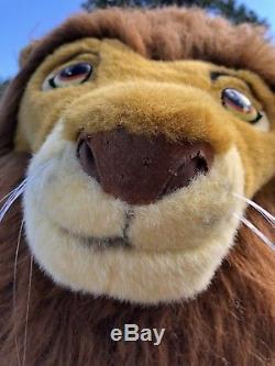 Lion King Adult Simba Huge 40 Plush Stuffed Animal Disney Douglas