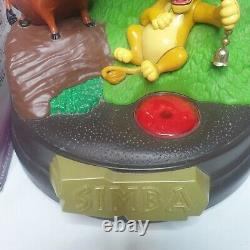 Lion King Animated Singing Dancing Moving Simba Lamp From Disney Vintage Boxed