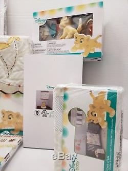 Lion King Circle of Life 9 Pc (withLamp) Nursery Crib Bedding Set by Disney Baby