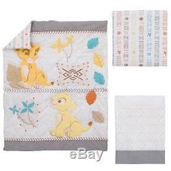 Lion King Circle of Life 9 Pc (withLamp) Nursery Crib Bedding Set by Disney Baby