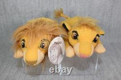 Lion King Disney Movie Plush Complete Set Vintage 1990s Stuffed Animal Dutch