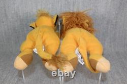 Lion King Disney Movie Plush Complete Set Vintage 1990s Stuffed Animal Dutch