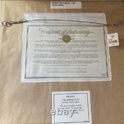 Lion King Disney Simba's Spotlight Ltd Ed Of 5000 Sericel 1997 Framed 15x16