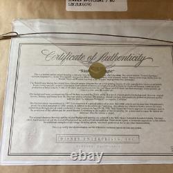 Lion King Disney Simba's Spotlight Ltd Ed Of 5000 Sericel 1997 Framed 15x16