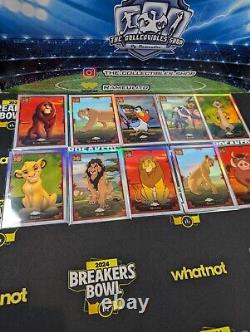 Lion King Disney Topps Chrome 2024 Full Set Insert! The Lion King Mickey