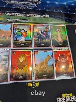 Lion King Disney Topps Chrome 2024 Full Set Insert! The Lion King Mickey