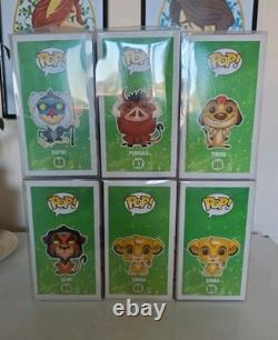 Lion King Funko Pop Set Bundle Simba Scar Timon Pumbaa