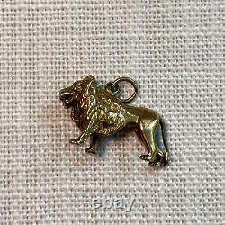 Lion King Gold Charm