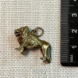 Lion King Gold Charm