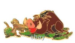 Lion King LE Disney Pin? Timon Pumbaa Disney Auctions LE 250 RARE Warthog Apple