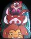 Lion King Loungefly Backpack Rare
