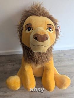 Lion King Mufasa 30 Years Anniversary 85cm Plush Rare NWT