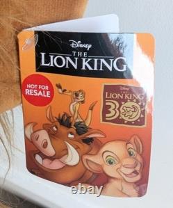 Lion King Mufasa 30 Years Anniversary 85cm Plush Rare NWT