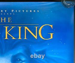 Lion King ORIGINAL UK One Sheet Movie Film Cinema Poster Walt Disney 1994