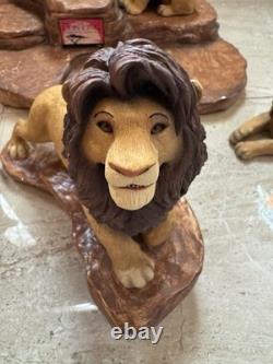 Lion King Sculpture By Sandra Brue Completed Set