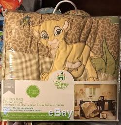 Lion King Simba's Wild Adventure 7 Piece Nursery Crib Bedding Set BRU Exclusive
