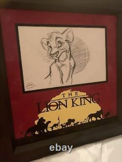 Lion King Sketch Authentication