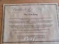 Lion King limited edition sericel