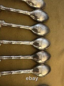 Lot Of 11 Disney Kellogg's Silver plated Cereal Spoons Lion King Mufasa Simba