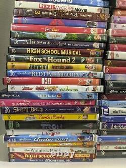Lot of 130 Walt Disney DVDs Lion King, Sleeping Beauty, Jungle book