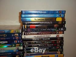 Lot of Disney Pixar DVDs 85 movies Lion King Pirates Tarzan Miyazaki Ghibli