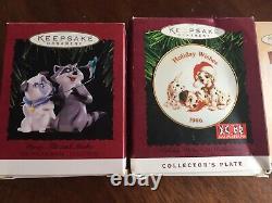 Lot of Hallmark Disney Warner Brothers Christmas Ornaments Tweety Lion King +++