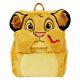 Loungefly Disney Lion King 30th Anniversary Simba Plush Cosplay Mini Backpack