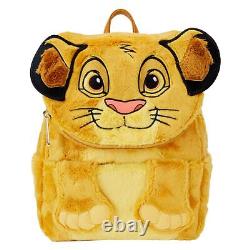 Loungefly Disney Lion King 30th Anniversary Simba Plush Cosplay Mini Backpack