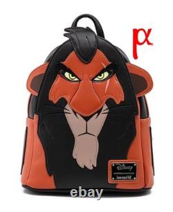 Loungefly Disney Lion King Scar Cosplay Mini Backpack