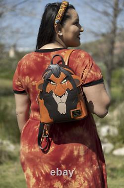 Loungefly Disney Lion King Scar Cosplay Mini Backpack