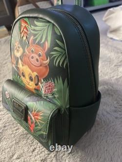 Loungefly Disney Lion King Tribal Chibi Mini Backpack NWOT