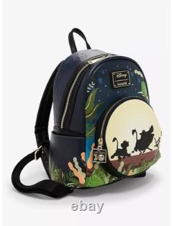 Loungefly Disney The Lion King 30th Anniversary GITD Mini Backpack & Wallet NWT
