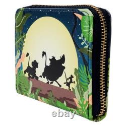 Loungefly Disney The Lion King 30th Anniversary GITD Mini Backpack & Wallet NWT
