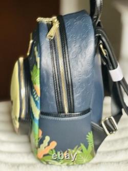 Loungefly Disney The Lion King 30th Anniversary Simba, Timon, & Pumbaa GITD bag