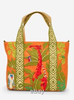 Loungefly Disney The Lion King Animals Printed Crossbody Tote Bag