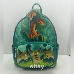 Loungefly Disney The Lion King Be Prepared Scar and Hyenas Mini Backpack & Walle