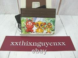 Loungefly Disney The Lion King Chibi Simba & Friends Backpack & Wallet NWT
