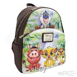 Loungefly Disney The Lion King Chibi Simba & Friends Mini Backpack & Wallet Set