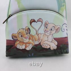 Loungefly Disney The Lion King Mini Backpack Nala & Simba Jungle Love Heart
