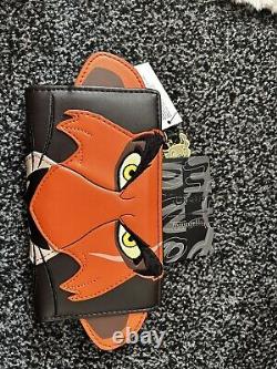 Loungefly Disney The Lion King Scar Cosplay Mini Backpack With Wallet