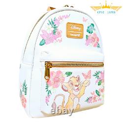 Loungefly Disney The Lion King Simba Butterfly Mini Backpack New