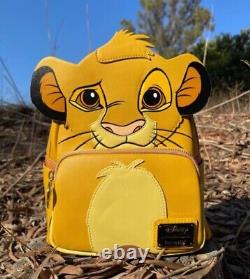 Loungefly Disney The Lion King Simba Cosplay Exclusive Mini Backpack NWT