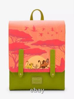Loungefly Disney The Lion King Simba Pumbaa Timon Mini Backpack