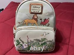 Loungefly Disney The Lion King Simba Pumbaa Timon PALM EXCLUSIVE Mini Backpack