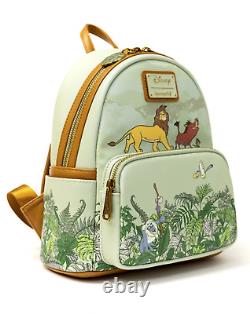 Loungefly Disney The Lion King Simba and Friends Mini Backpack